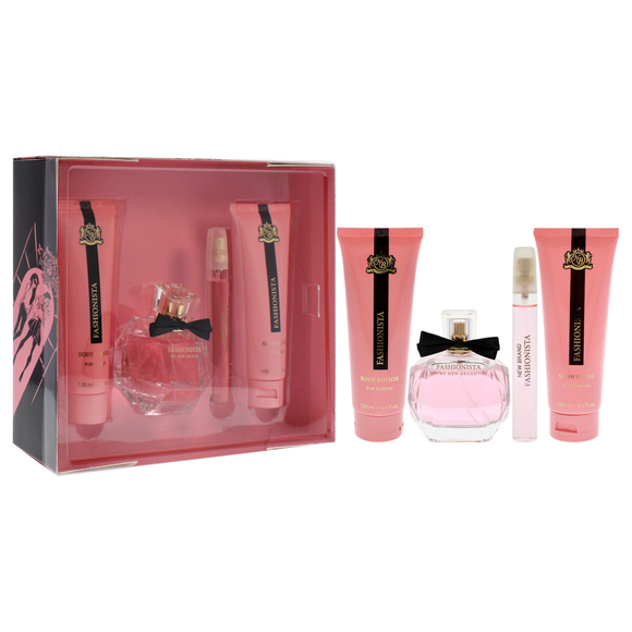 Prestige Fashionista by New Brand for Women 4 Pc Gift Set - Picture 3 of 4